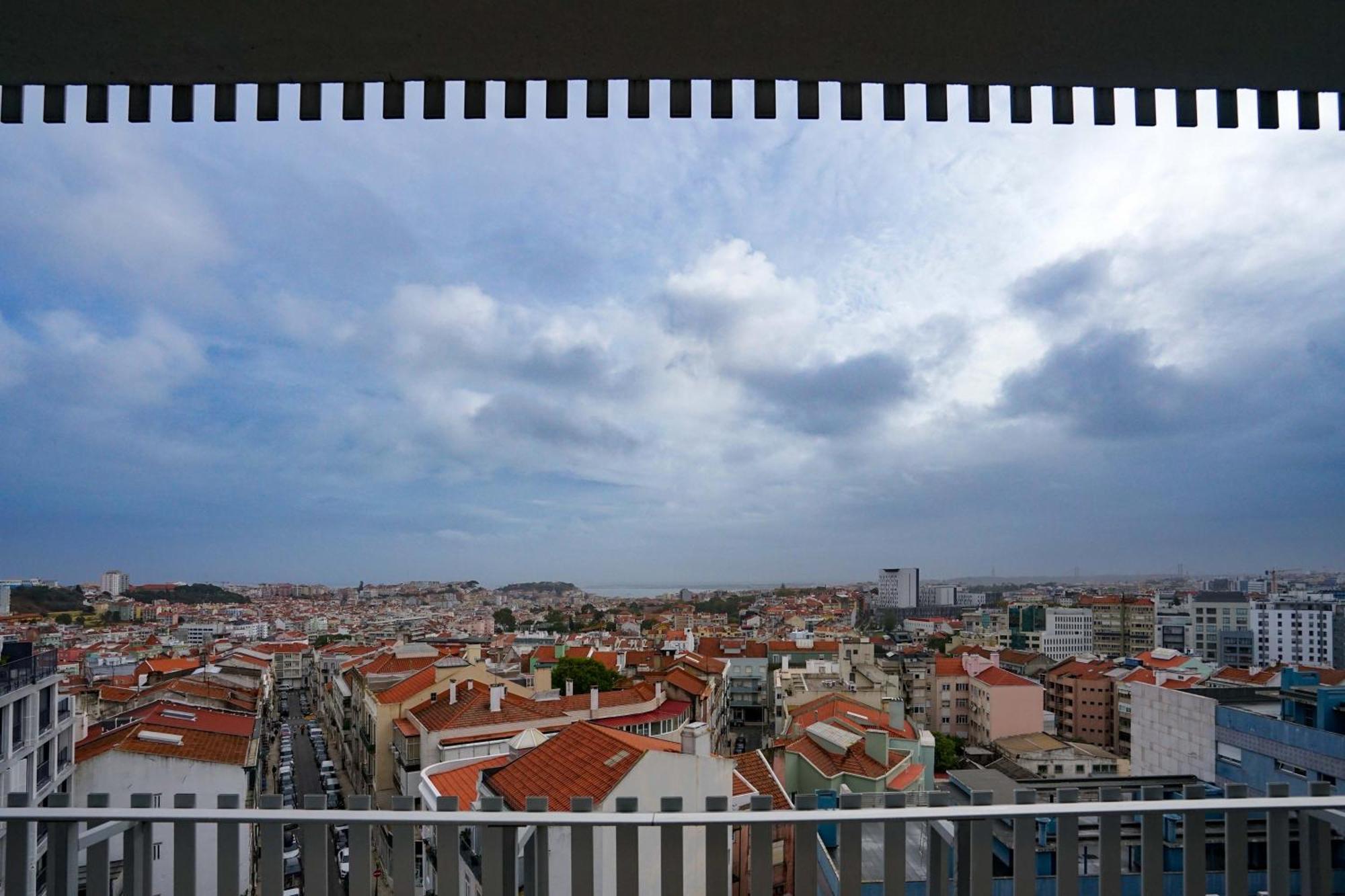 Panoramic View Saldanha Apartment Lisbon Exterior photo